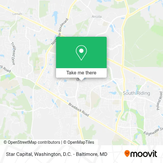 Star Capital map