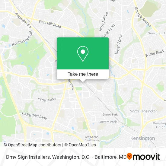 Dmv Sign Installers map