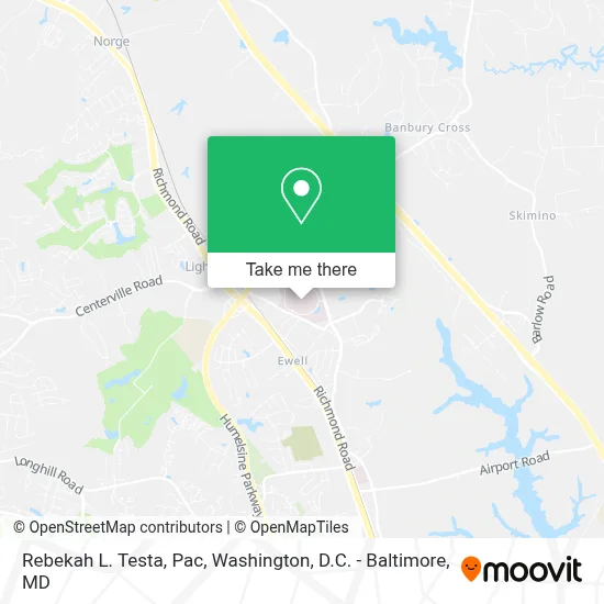 Rebekah L. Testa, Pac map