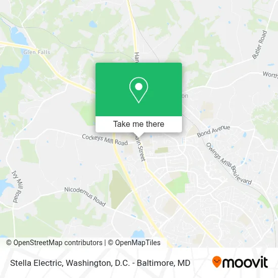 Stella Electric map