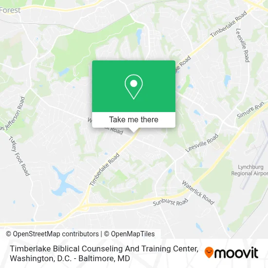Timberlake Biblical Counseling And Training Center map