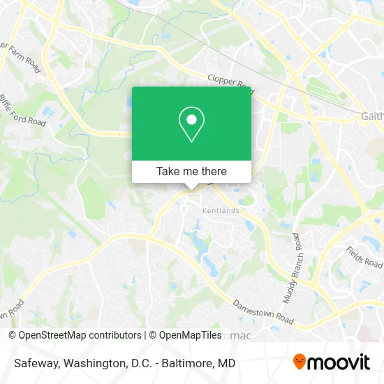 Safeway map