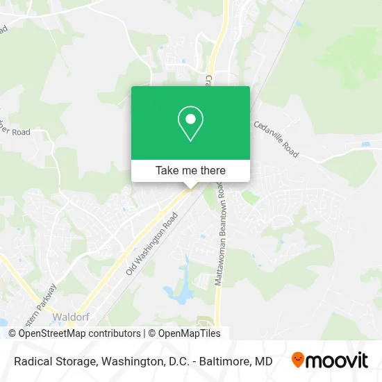 Radical Storage map