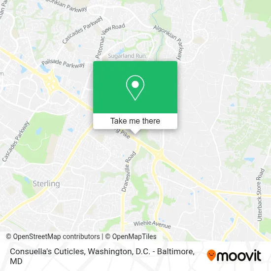Consuella's Cuticles map