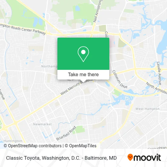 Classic Toyota map