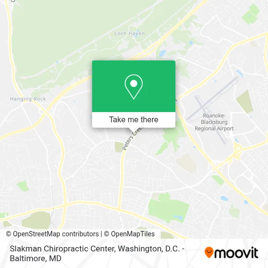 Slakman Chiropractic Center map
