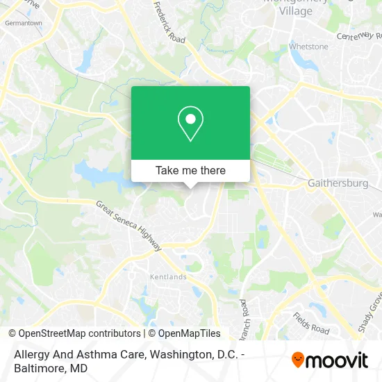 Allergy And Asthma Care map