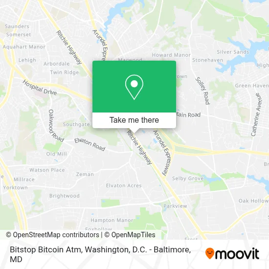 Bitstop Bitcoin Atm map