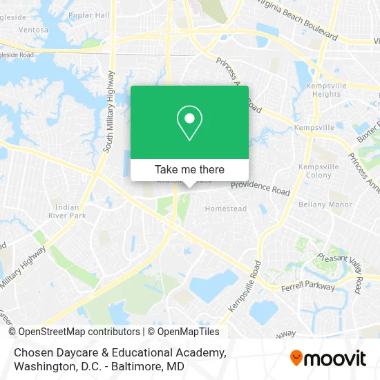 Chosen Daycare & Educational Academy map