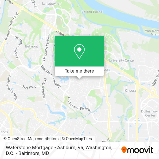Waterstone Mortgage - Ashburn, Va map