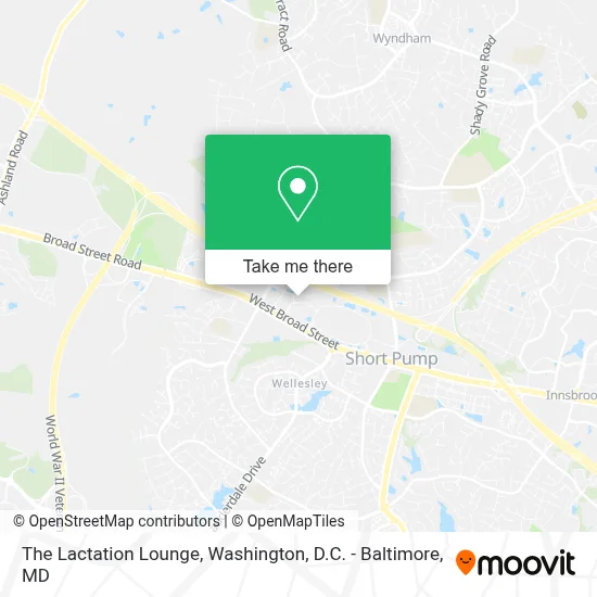 The Lactation Lounge map