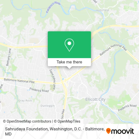 Sahrudaya Foundation map