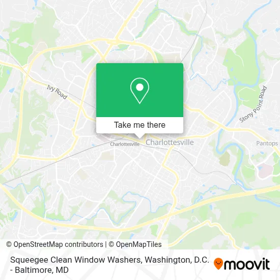 Squeegee Clean Window Washers map