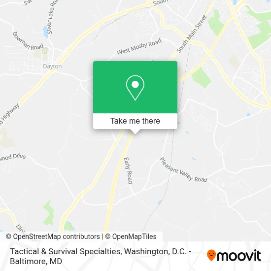 Tactical & Survival Specialties map