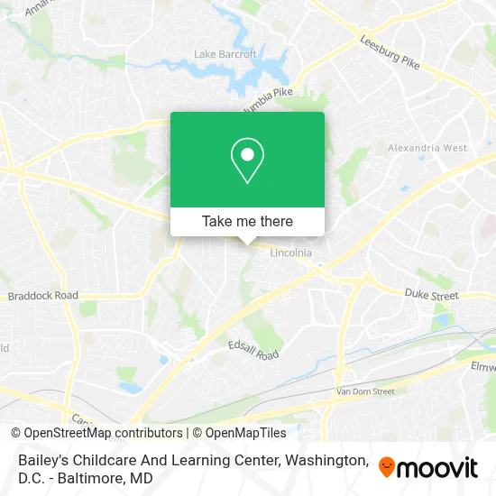 Bailey's Childcare And Learning Center map