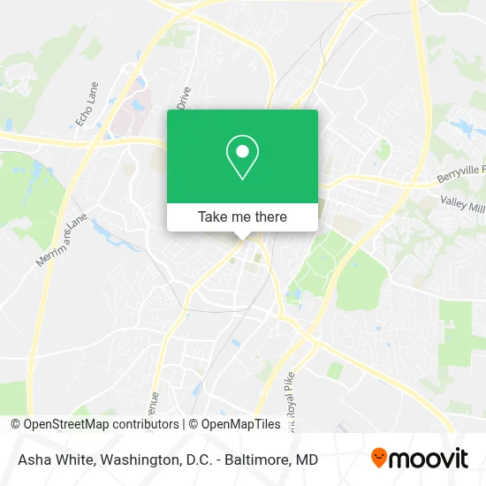 Asha White map