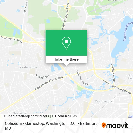 Coliseum - Gamestop map