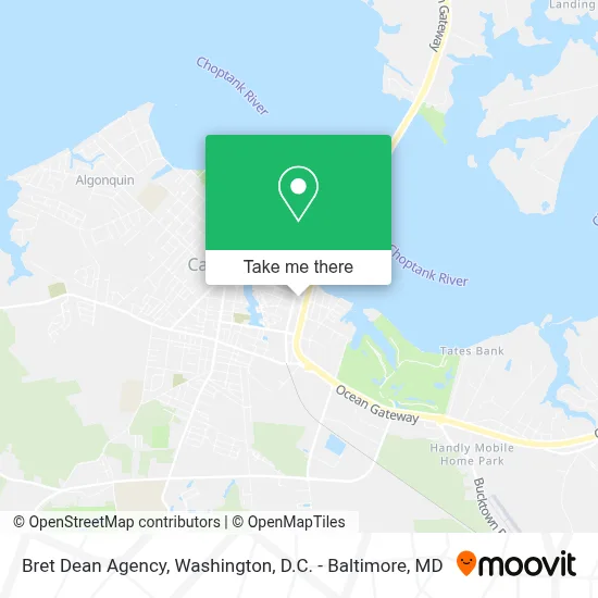 Bret Dean Agency map