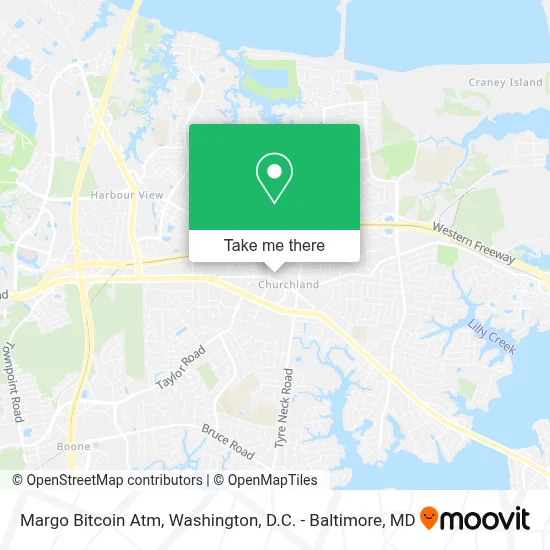Margo Bitcoin Atm map