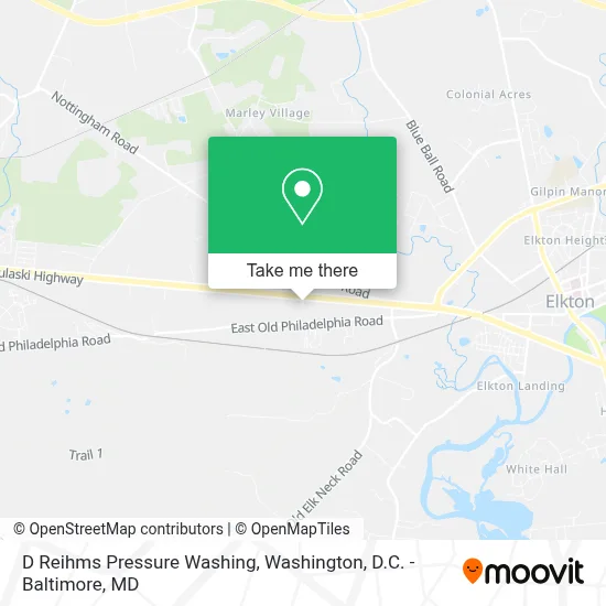 D Reihms Pressure Washing map