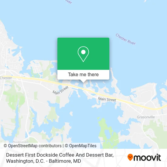 Dessert First Dockside Coffee And Dessert Bar map