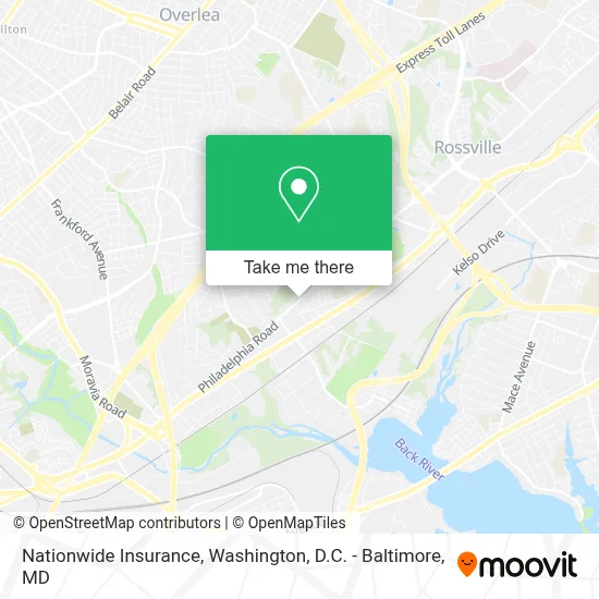 Nationwide Insurance map