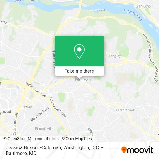 Jessica Briscoe-Coleman map