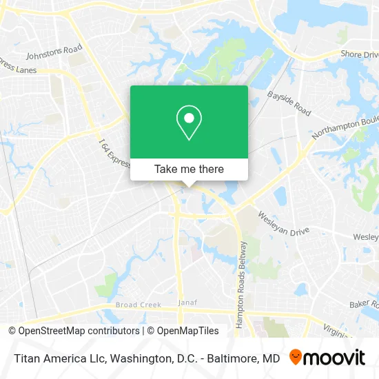Titan America Llc map