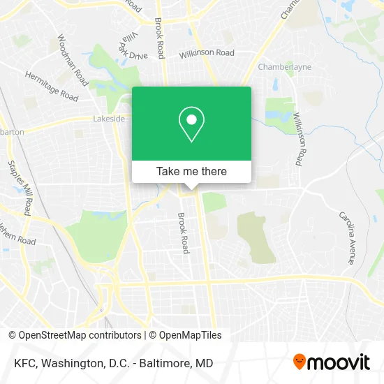 Kfc map