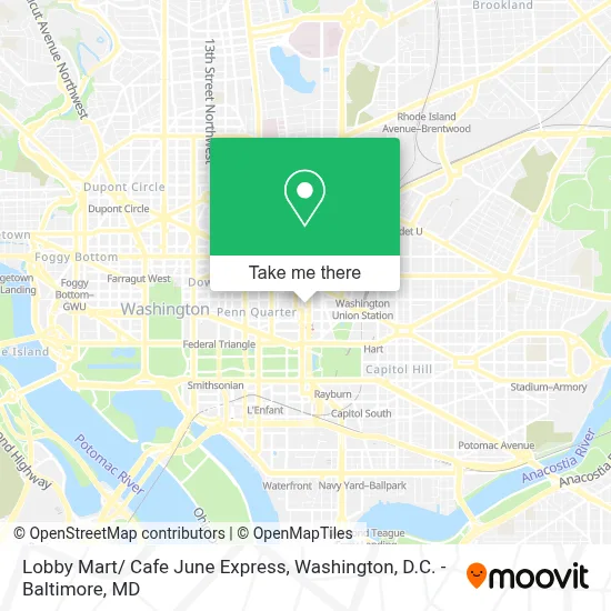 Lobby Mart/ Cafe June Express map