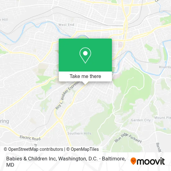 Babies & Children Inc map