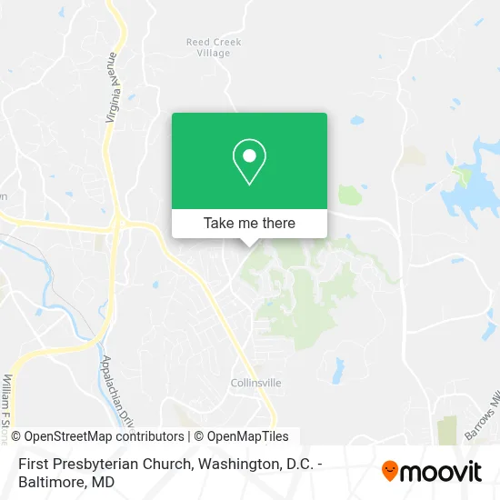 First Presbyterian Church map