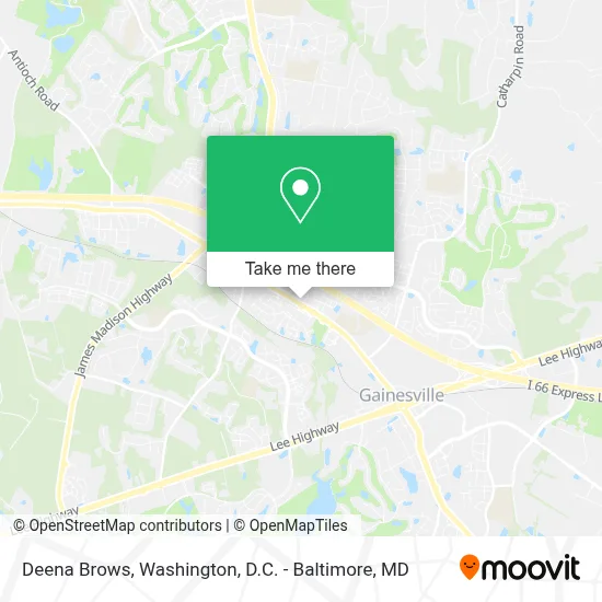 Deena Brows map