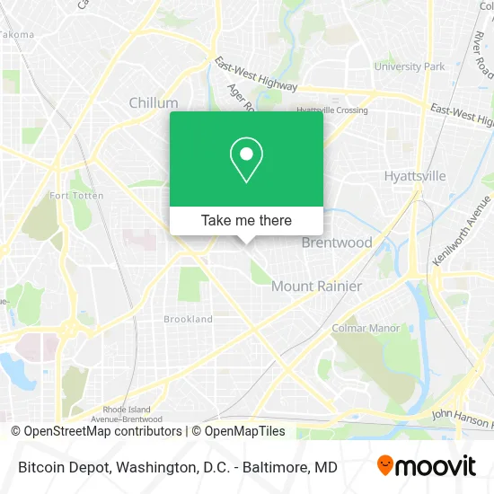 Bitcoin Depot map