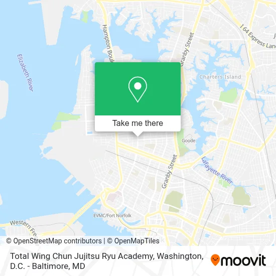 Total Wing Chun Jujitsu Ryu Academy map