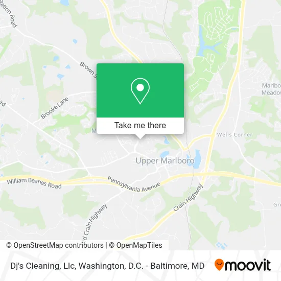 Dj's Cleaning, Llc map