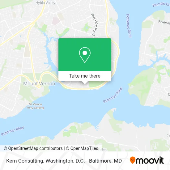 Kern Consulting map