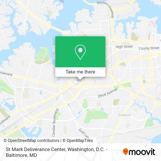 St Mark Deliverance Center map