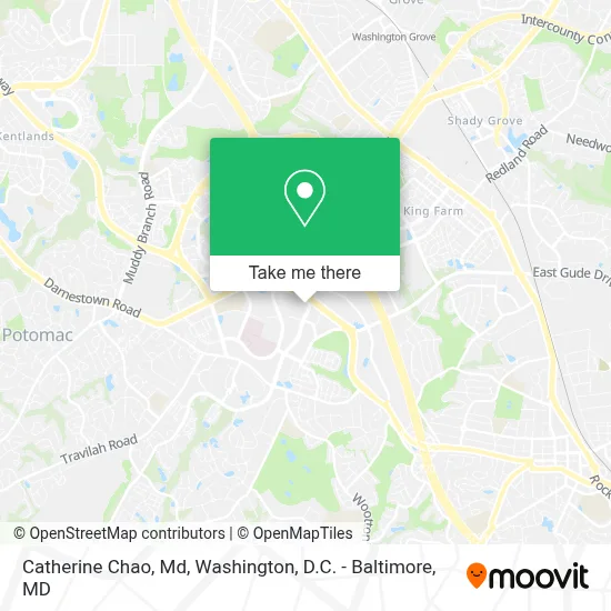 Catherine Chao, Md map