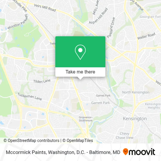 Mccormick Paints map