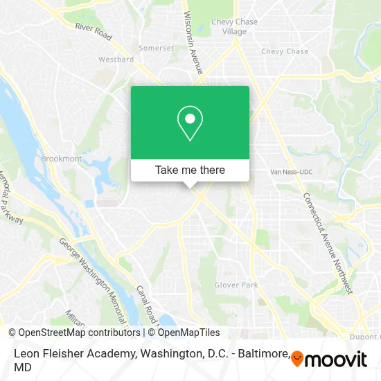 Leon Fleisher Academy map