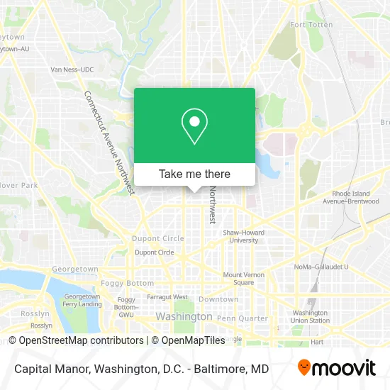 Capital Manor map