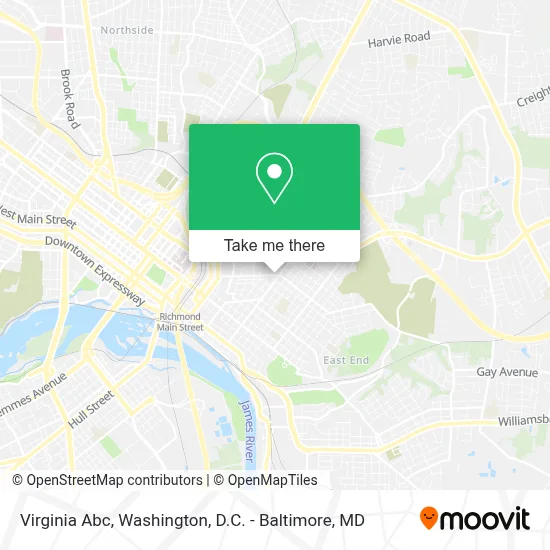 Virginia Abc map