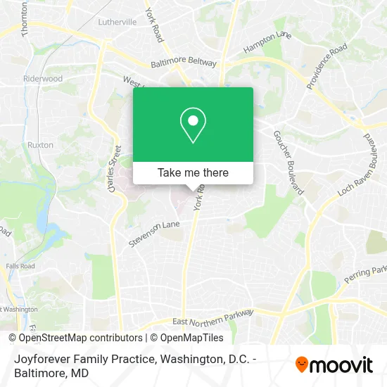 Joyforever Family Practice map