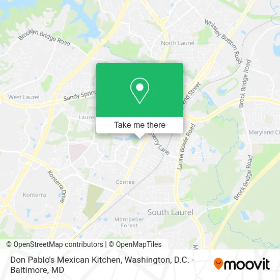 Don Pablo's Mexican Kitchen map