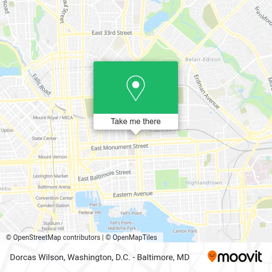 Dorcas Wilson map