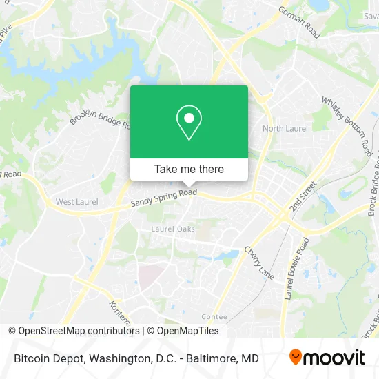 Bitcoin Depot map