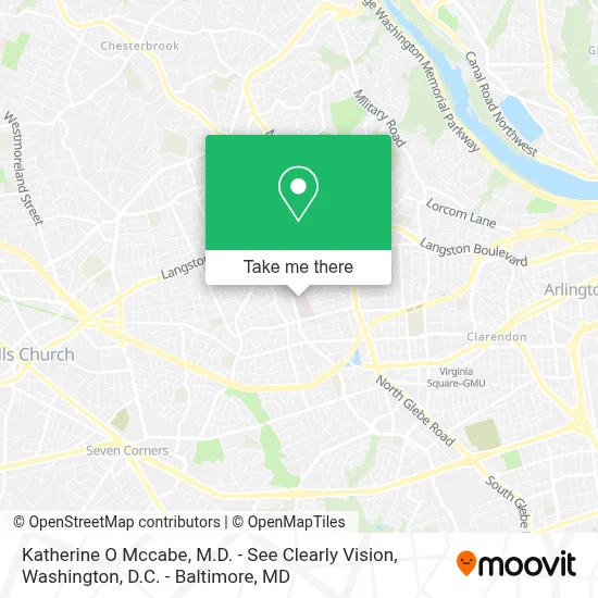 Katherine O Mccabe, M.D. - See Clearly Vision map