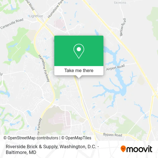 Riverside Brick & Supply map