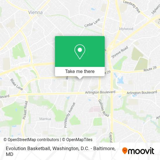 Evolution Basketball map